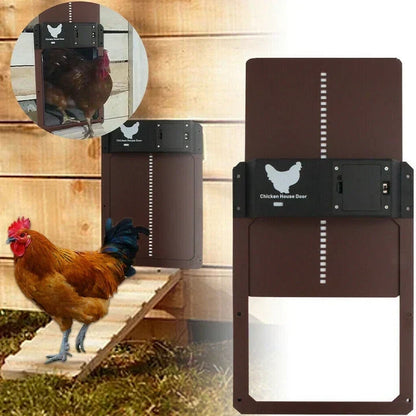 Automatic Chicken Coop Door with Light Sensor
