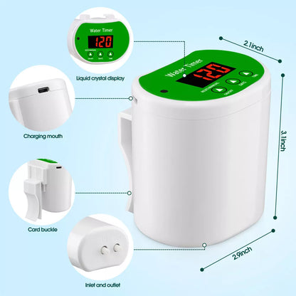 Automatic Indoor Plant Watering System with Smart Timer and Pump