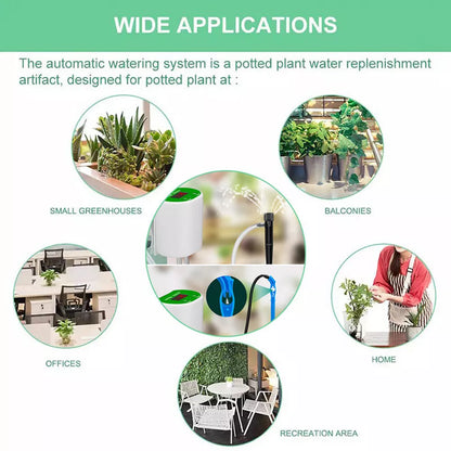 Automatic Indoor Plant Watering System with Smart Timer and Pump