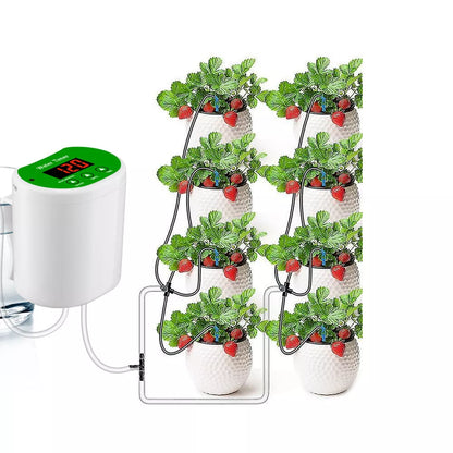Automatic Indoor Plant Watering System with Smart Timer and Pump