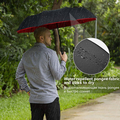 Automatic Reverse Folding Windproof Umbrella with UV Protection
