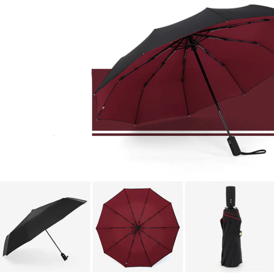 Automatic Reverse Folding Windproof Umbrella with UV Protection