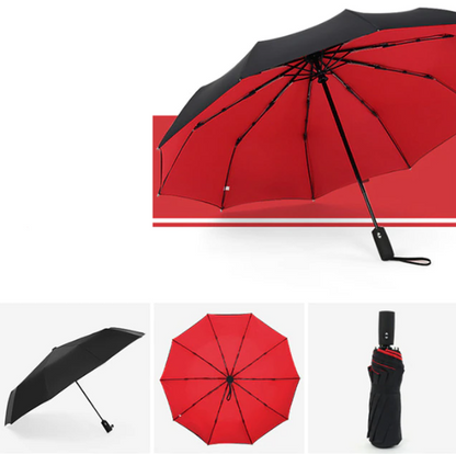 Automatic Reverse Folding Windproof Umbrella with UV Protection