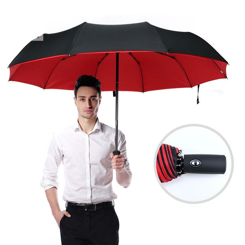 Automatic Reverse Folding Windproof Umbrella with UV Protection