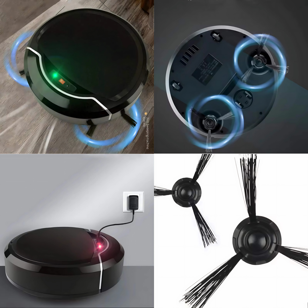 Automatic Robot Vacuum Cleaner with Sweeping and Mopping