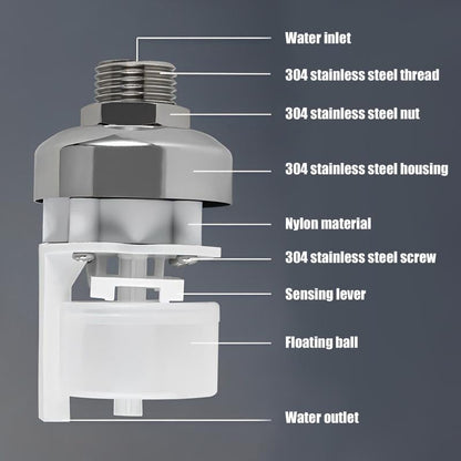 Automatic Stainless Steel Water Level Float Valve
