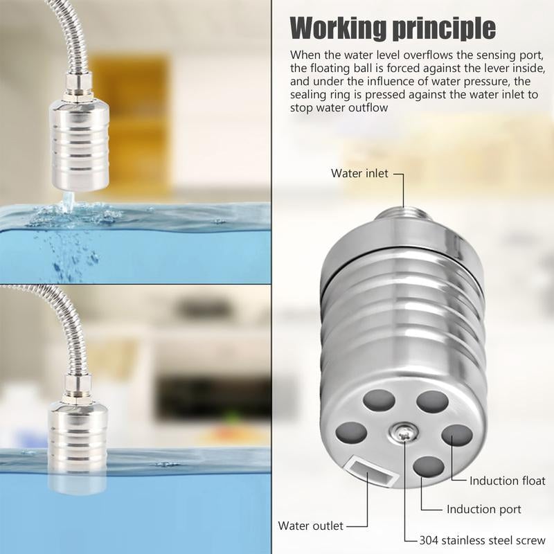Automatic Stainless Steel Water Level Float Valve