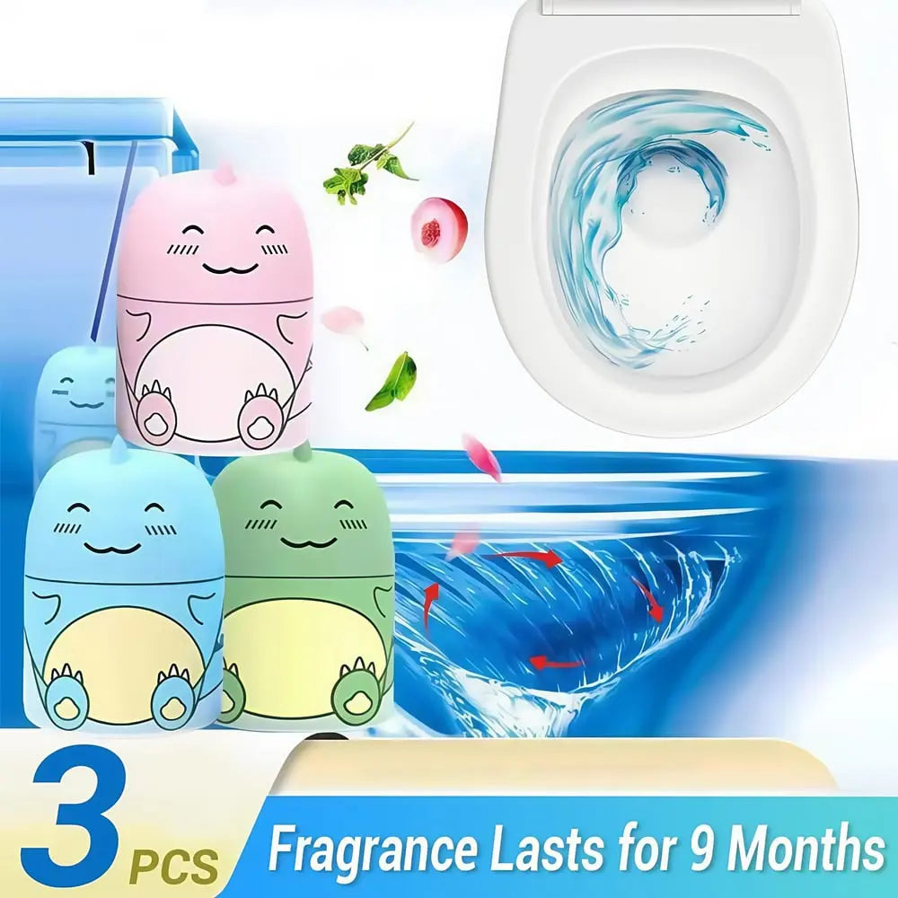 Automatic Toilet Cleaner Tank Freshener with Fragrance Stone