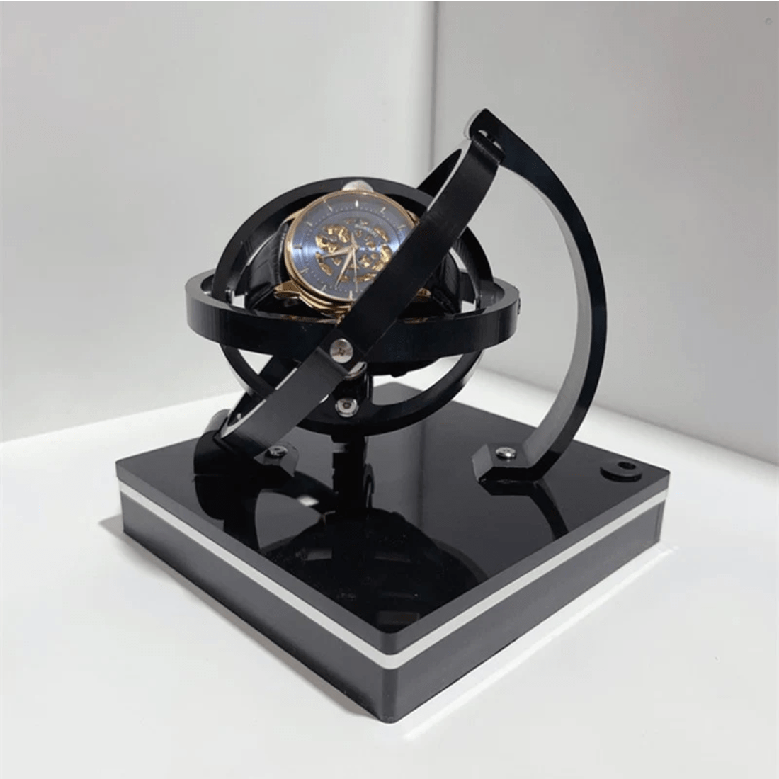 Automatic Watch Winder Display Box for Mechanical Watches Luxury Storage Case