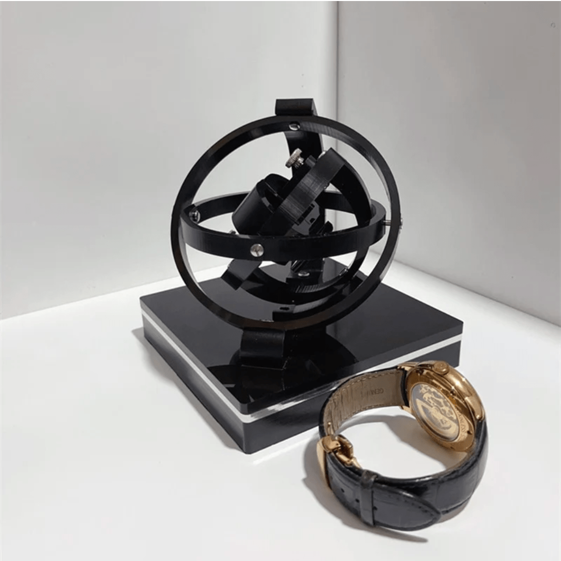 Automatic Watch Winder Display Box for Mechanical Watches Luxury Storage Case