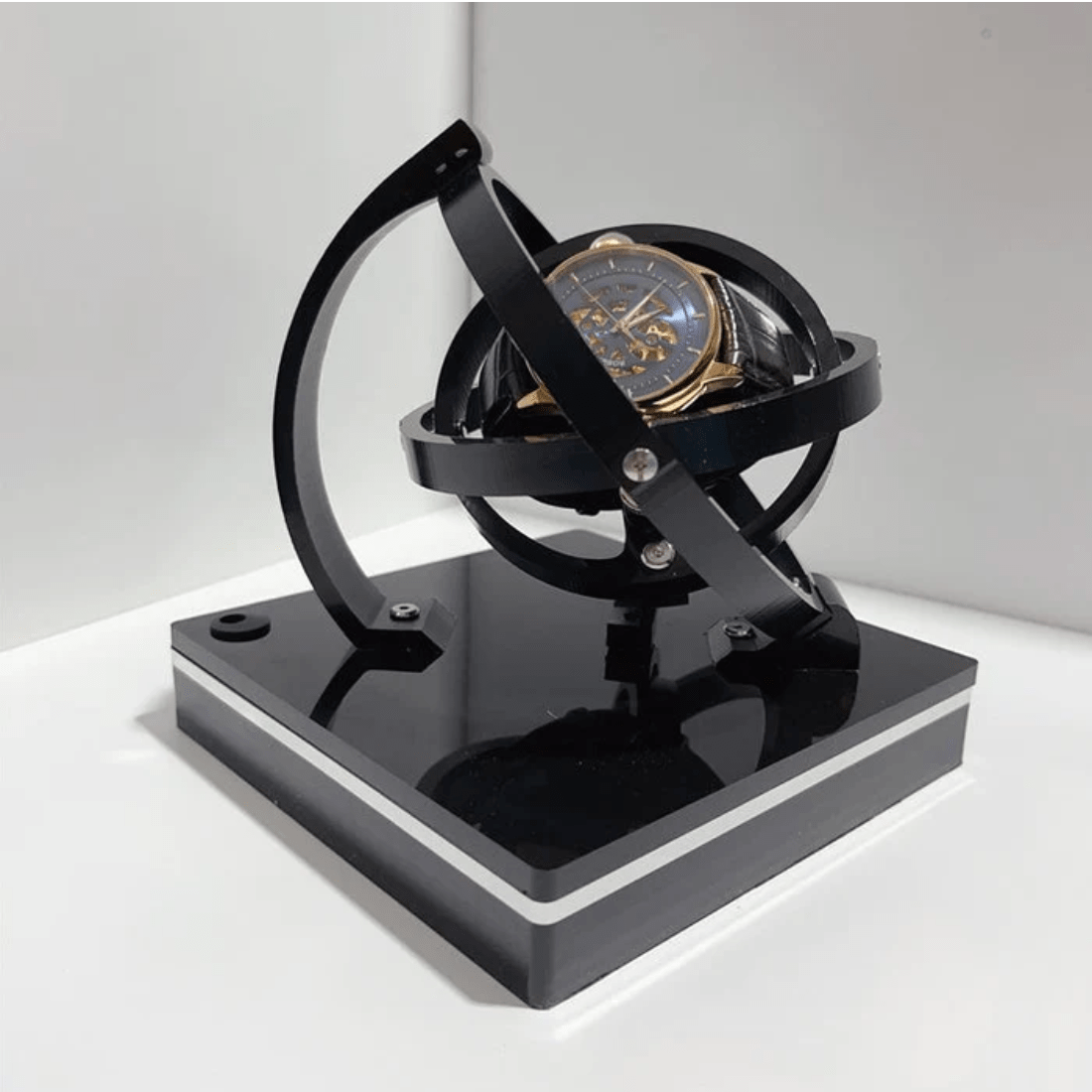 Automatic Watch Winder Display Box for Mechanical Watches Luxury Storage Case