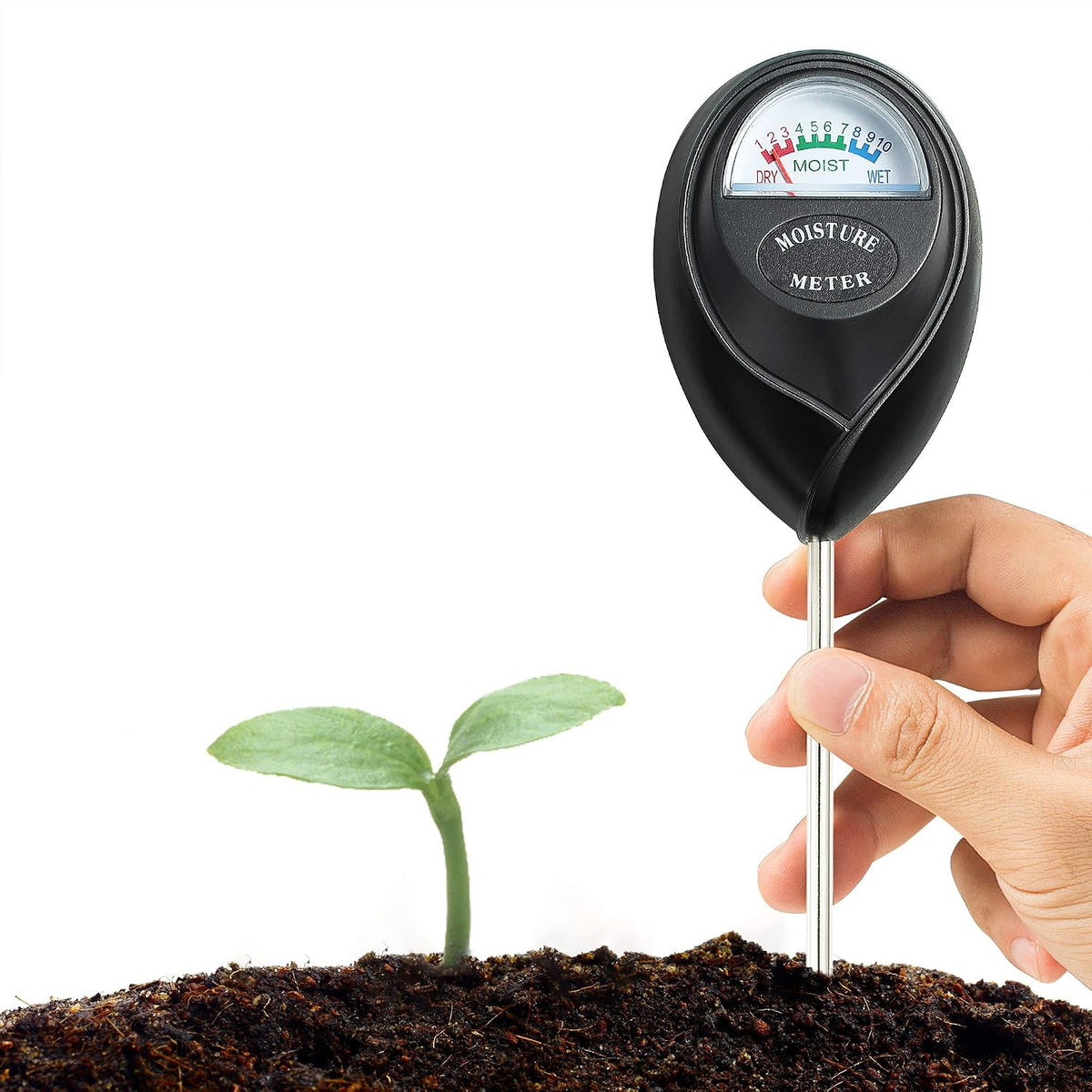 Battery Free Soil Moisture Meter
