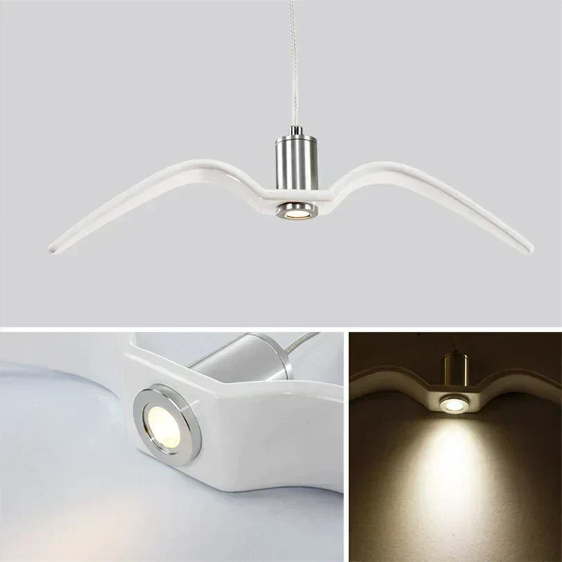 Bird Pendant Lamp Decorative Hanging Light for Interiors