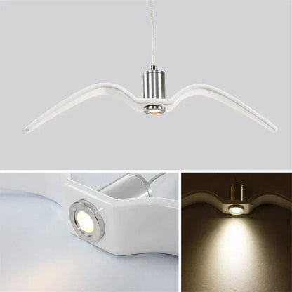 Bird Pendant Lamp Decorative Hanging Light for Interiors