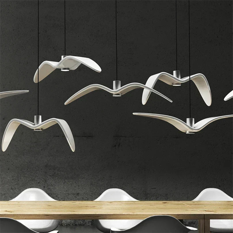 Bird Pendant Lamp Decorative Hanging Light for Interiors