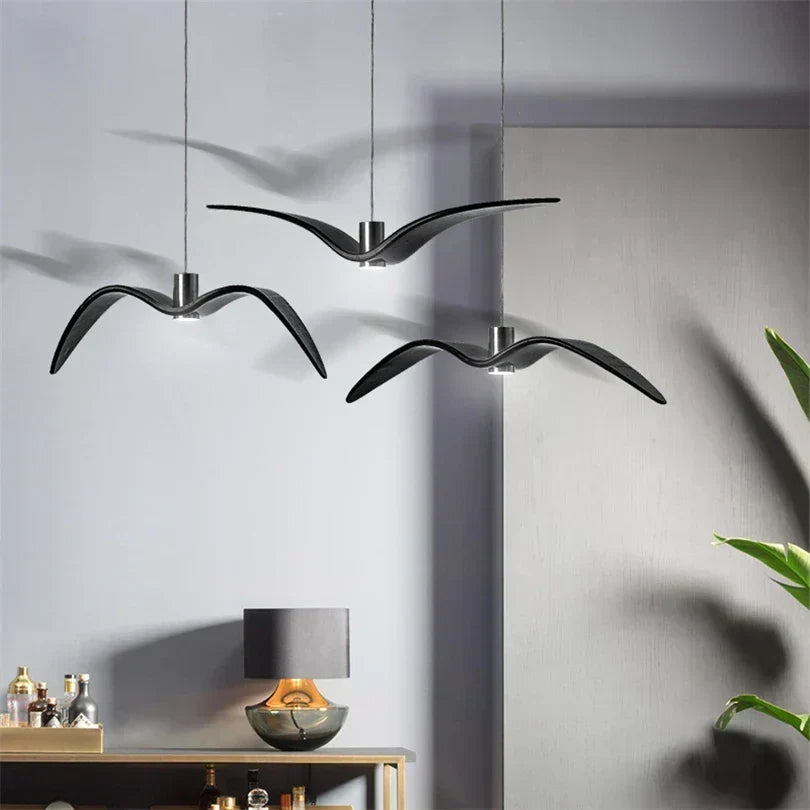 Bird Pendant Lamp Decorative Hanging Light for Interiors