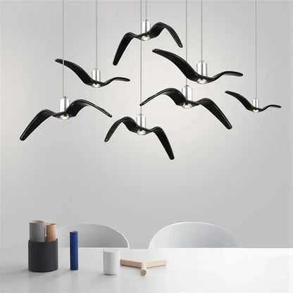 Bird Pendant Lamp Decorative Hanging Light for Interiors