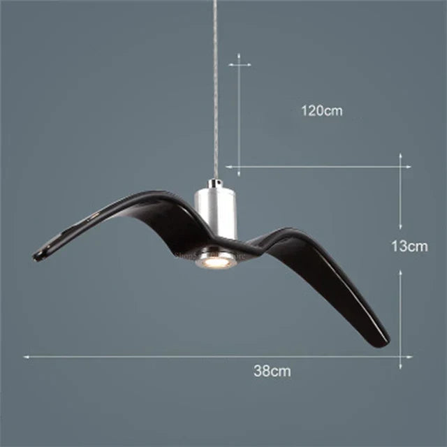 Bird Pendant Lamp Decorative Hanging Light for Interiors
