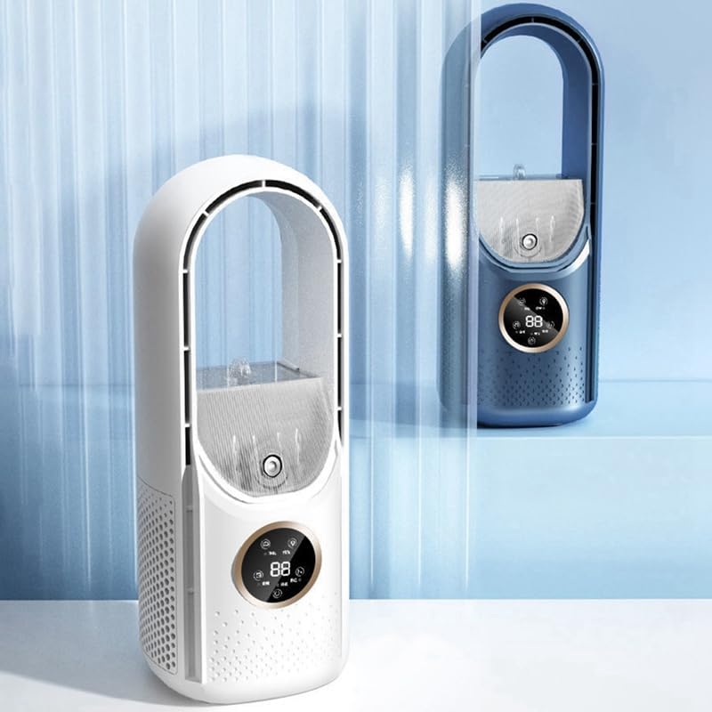 Bladeless Portable Air Cooler With Quiet Energy Saving Design