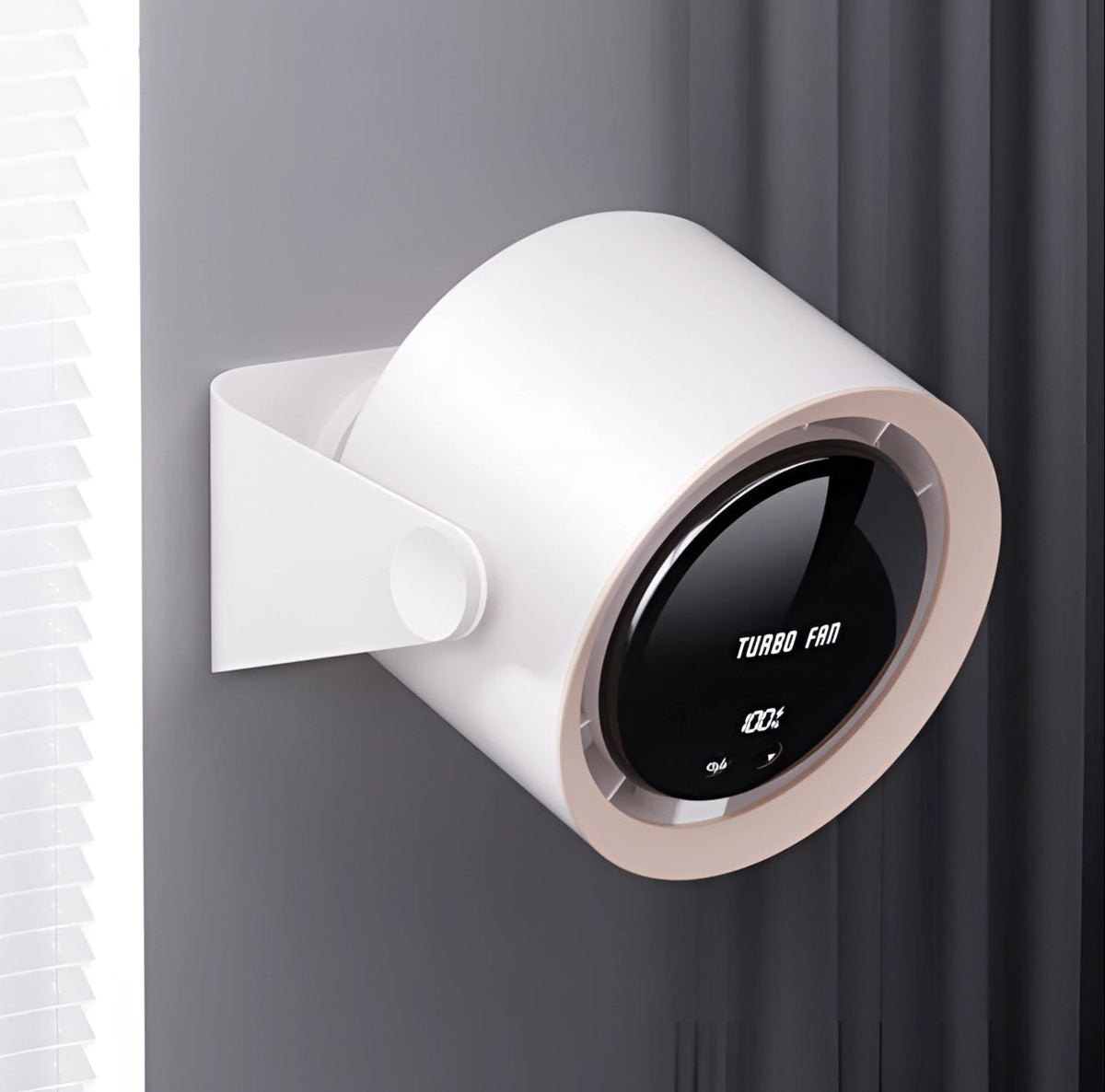 Bladeless Quiet Cooling Fan with LED Display
