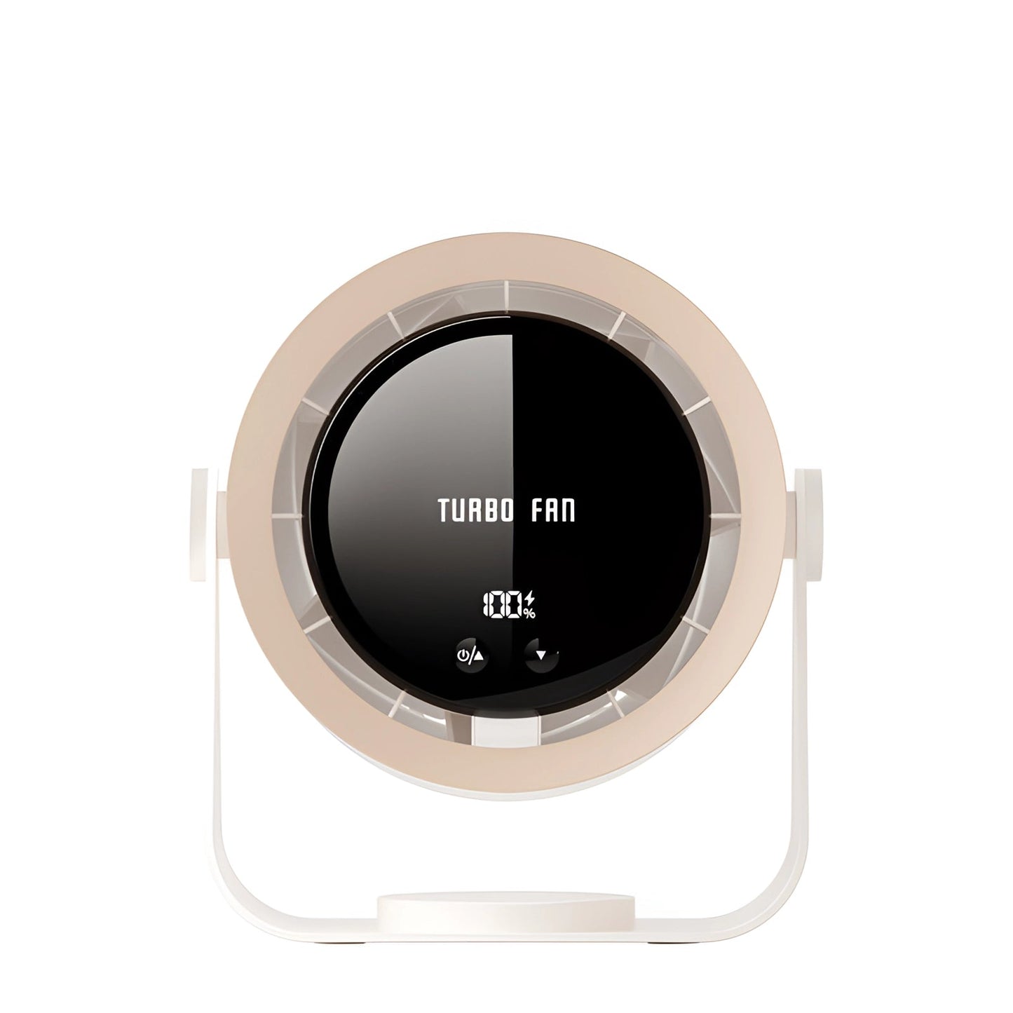 Bladeless Quiet Cooling Fan with LED Display