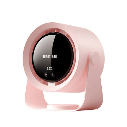 Bladeless Quiet Cooling Fan with LED Display