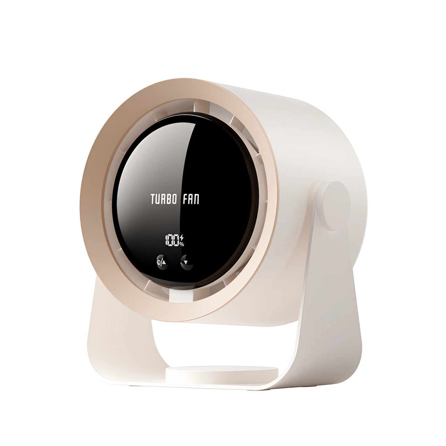 Bladeless Quiet Cooling Fan with LED Display