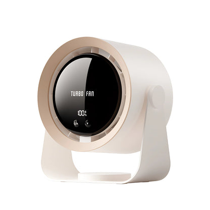 Bladeless Quiet Cooling Fan with LED Display