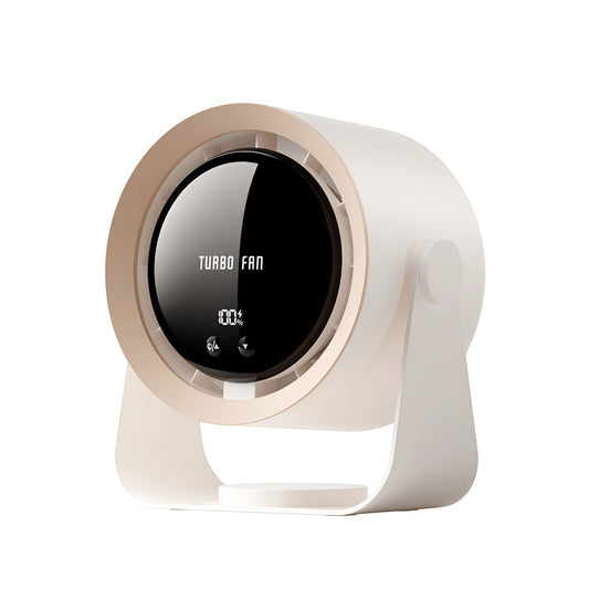 Bladeless Quiet Cooling Fan with LED Display