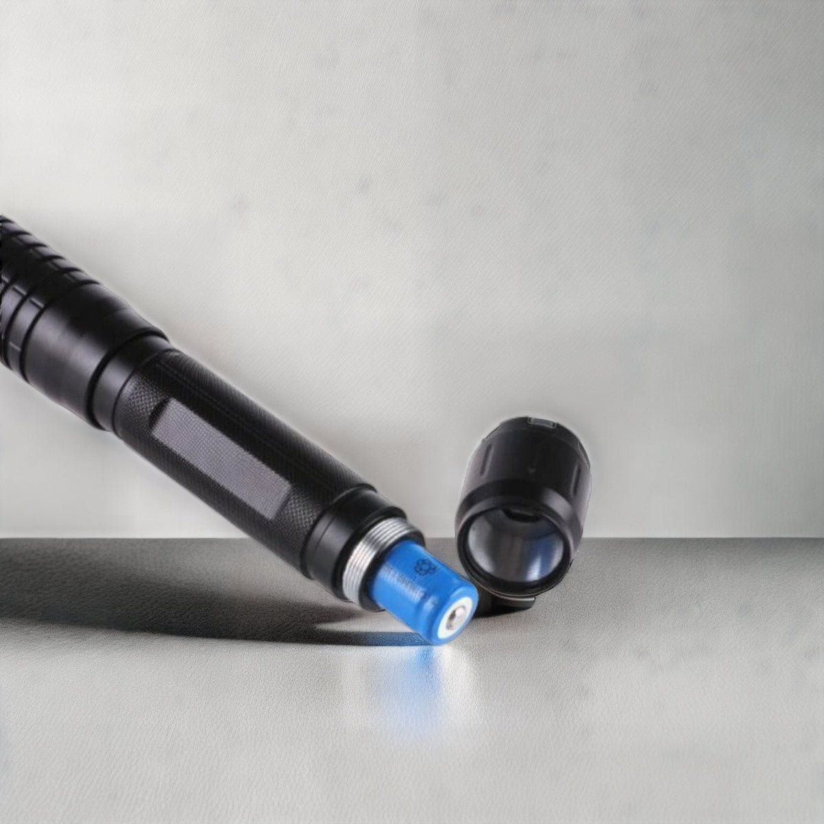 Blue Beam Optical Device Aluminum Housing
