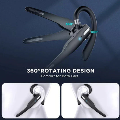 Bluetooth 5.1 Noise Cancelling Wireless Trucker Headset