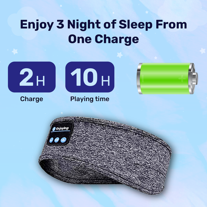 Bluetooth Sleep Headband Headphones with Soft Headband