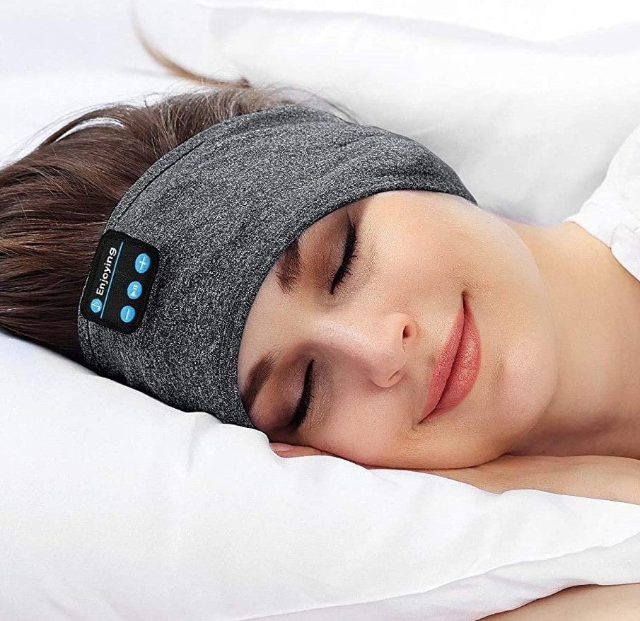 Bluetooth Sleep Headband Headphones with Soft Headband