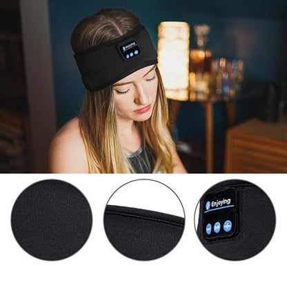 Bluetooth Sports Headband with Wireless Headphones