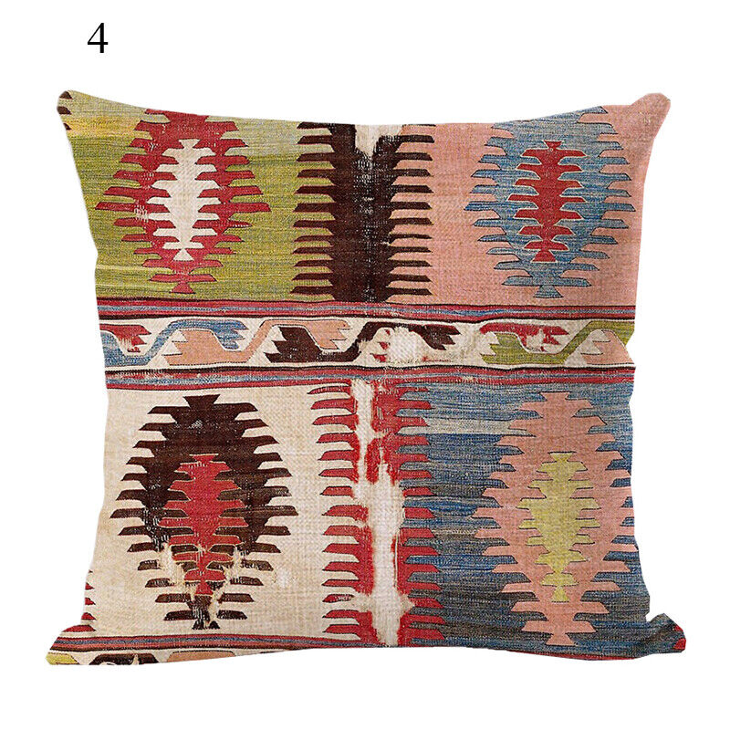 Boho Mandala Decorative Throw Pillow Cover