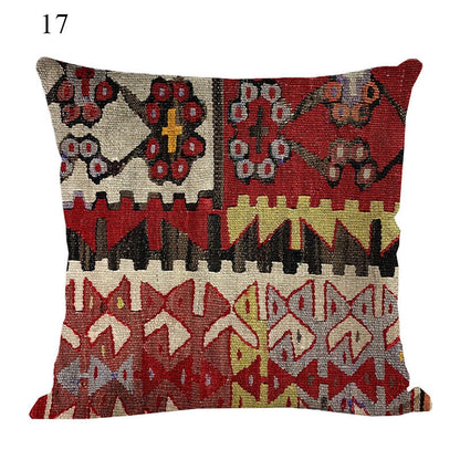 Boho Mandala Decorative Throw Pillow Cover