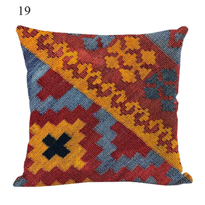 Boho Mandala Decorative Throw Pillow Cover