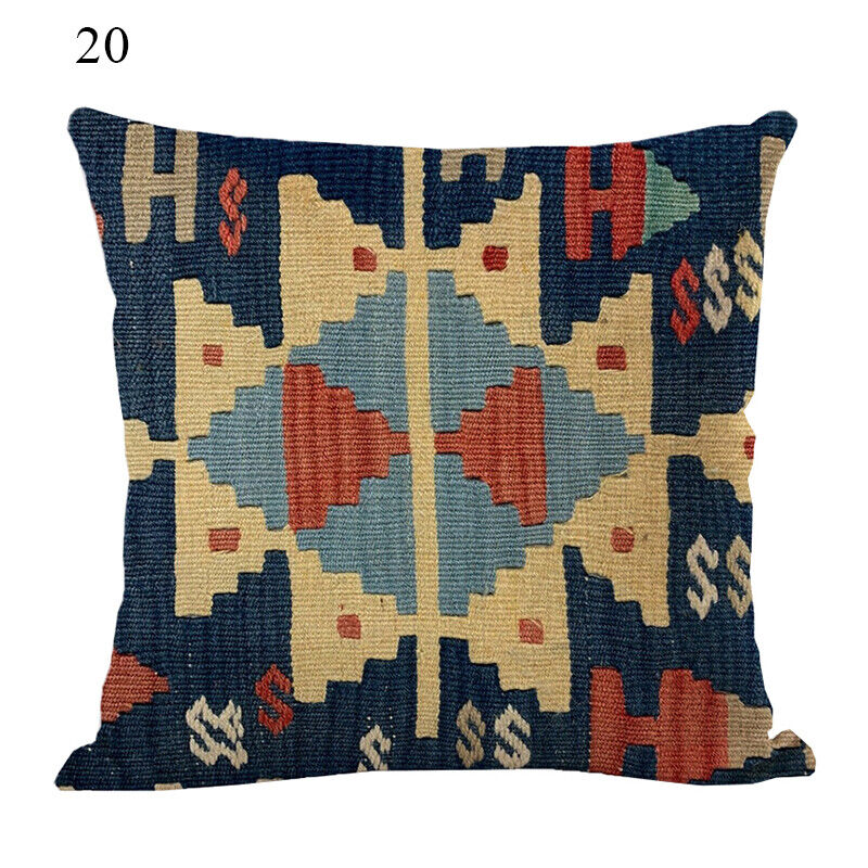 Boho Mandala Decorative Throw Pillow Cover
