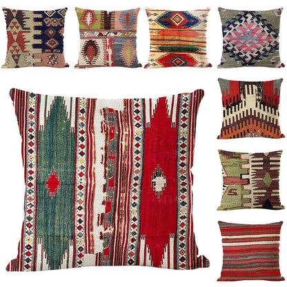 Boho Mandala Decorative Throw Pillow Cover