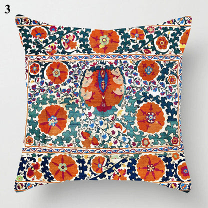 Boho Mandala Decorative Throw Pillow Cover