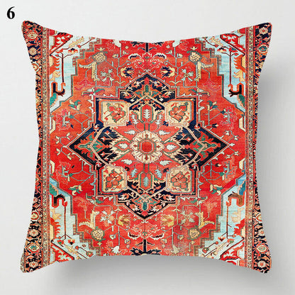 Boho Mandala Decorative Throw Pillow Cover