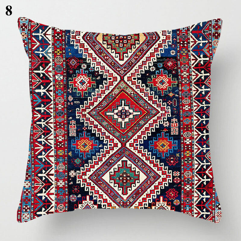Boho Mandala Decorative Throw Pillow Cover