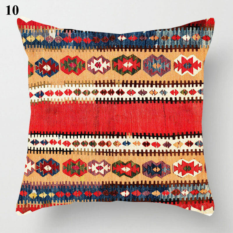 Boho Mandala Decorative Throw Pillow Cover