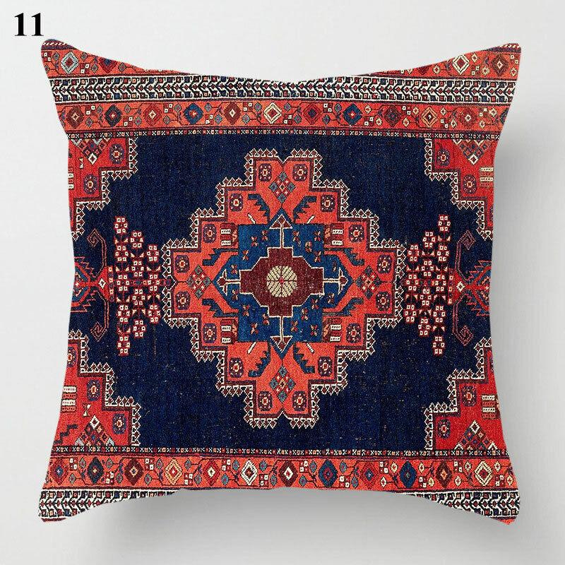 Boho Mandala Decorative Throw Pillow Cover