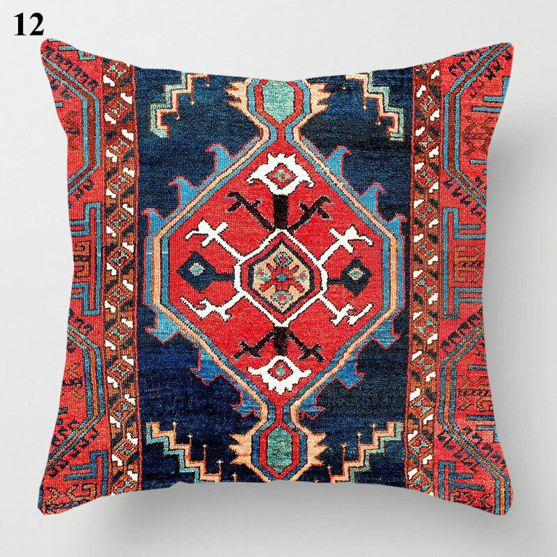 Boho Mandala Decorative Throw Pillow Cover