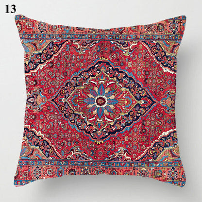 Boho Mandala Decorative Throw Pillow Cover