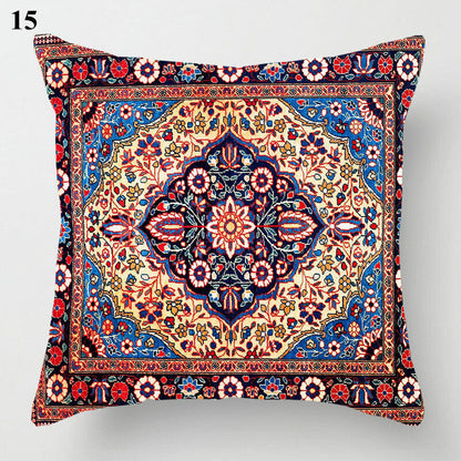Boho Mandala Decorative Throw Pillow Cover