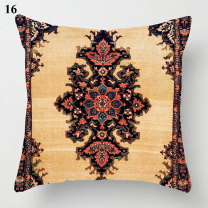 Boho Mandala Decorative Throw Pillow Cover