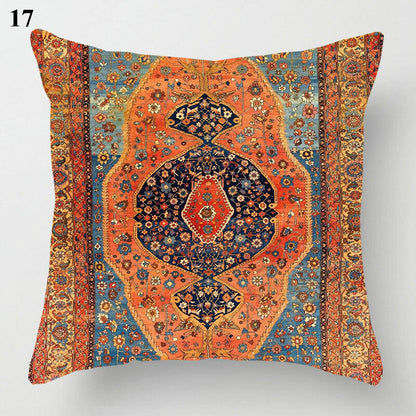 Boho Mandala Decorative Throw Pillow Cover