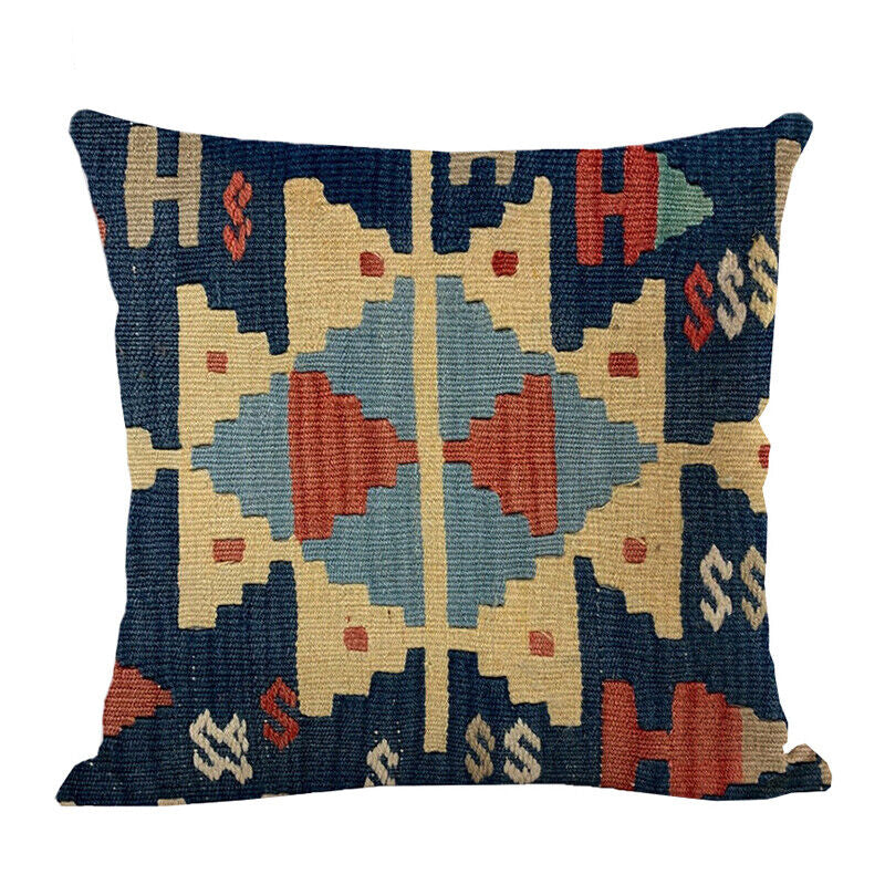 Boho Mandala Decorative Throw Pillow Cover